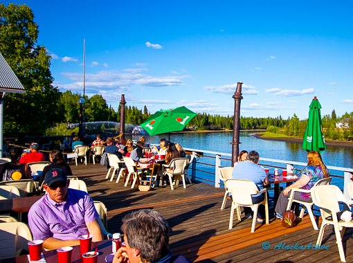 Restaurant along Chena and Tanana River 