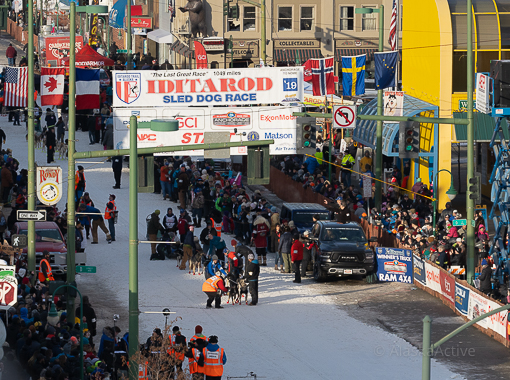Iditarod Start Anchorage
