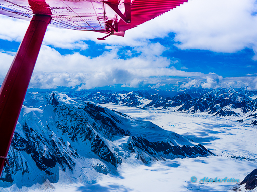 Mount Denali Glacier Landing