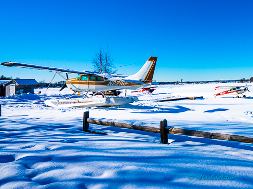 Anchorage Winter Lake Hood