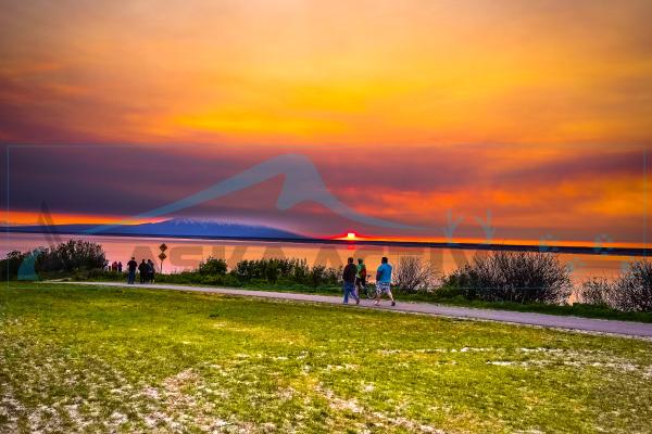 Sunset Anchorage Alaska